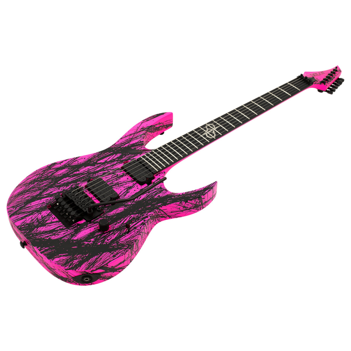 Solar A2.6FRPN Canibalismo Electric Guitar - Pink Neon Matte Canibalismo - Floyd Rose-Solar-Infinite Music