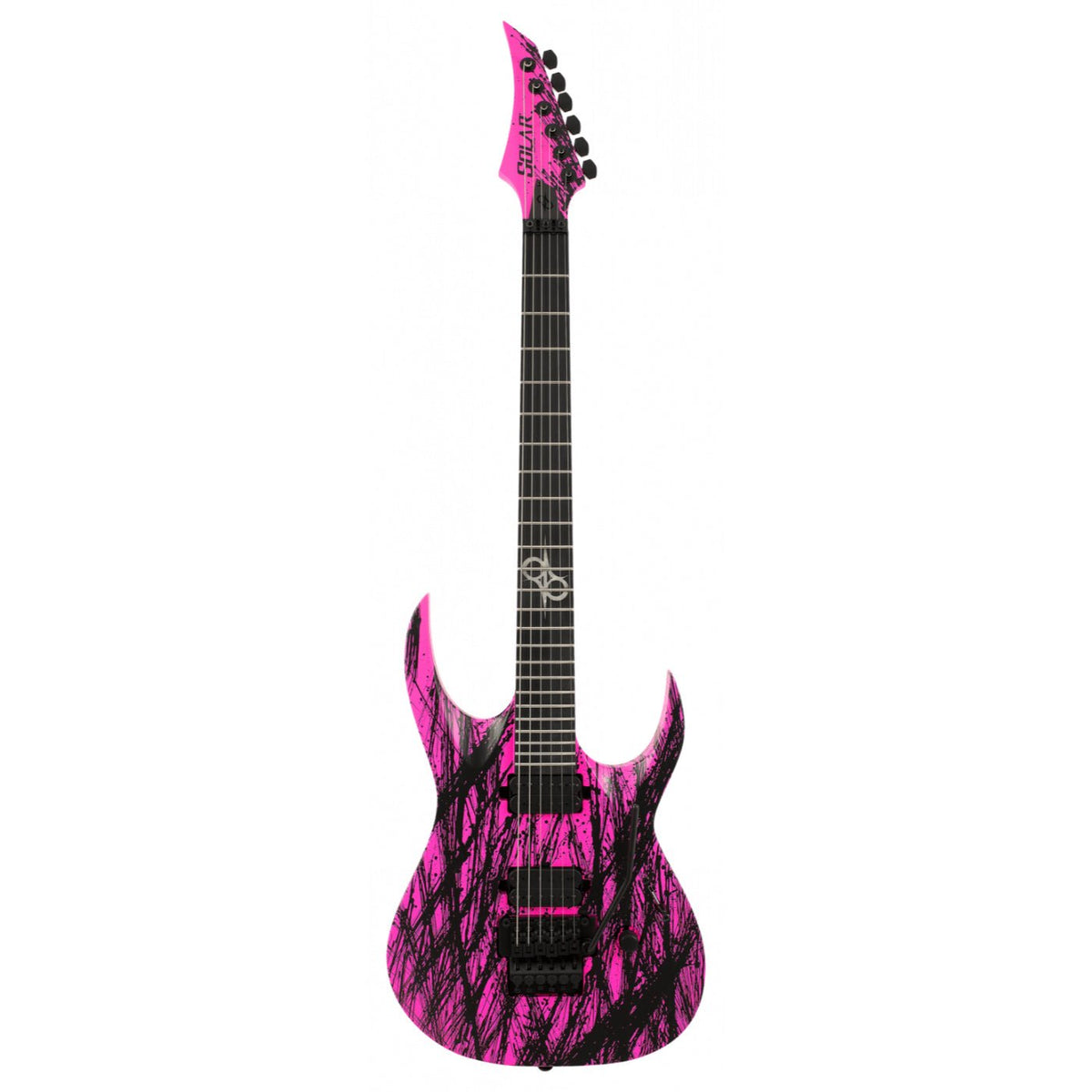 Solar A2.6FRPN Canibalismo Electric Guitar - Pink Neon Matte Canibalismo - Floyd Rose-Solar-Infinite Music