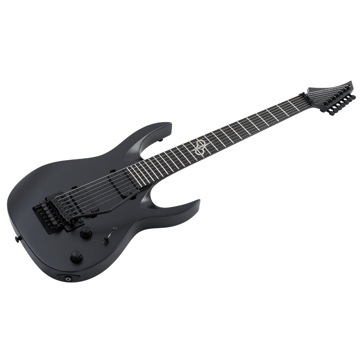 Solar A2.7FRC Electric Guitar - Carbon Black Matte- Floyd Rose - 7 STRING-Solar-Infinite Music