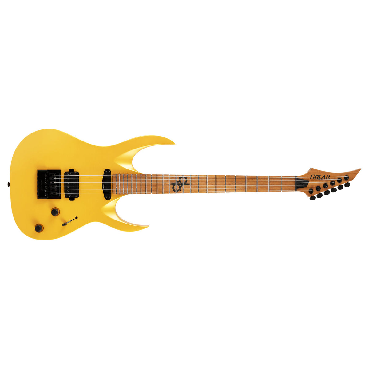 Solar AB1.6G Electric Guitar - Roasted Maple- Antique Gold Matte-Solar-Infinite Music
