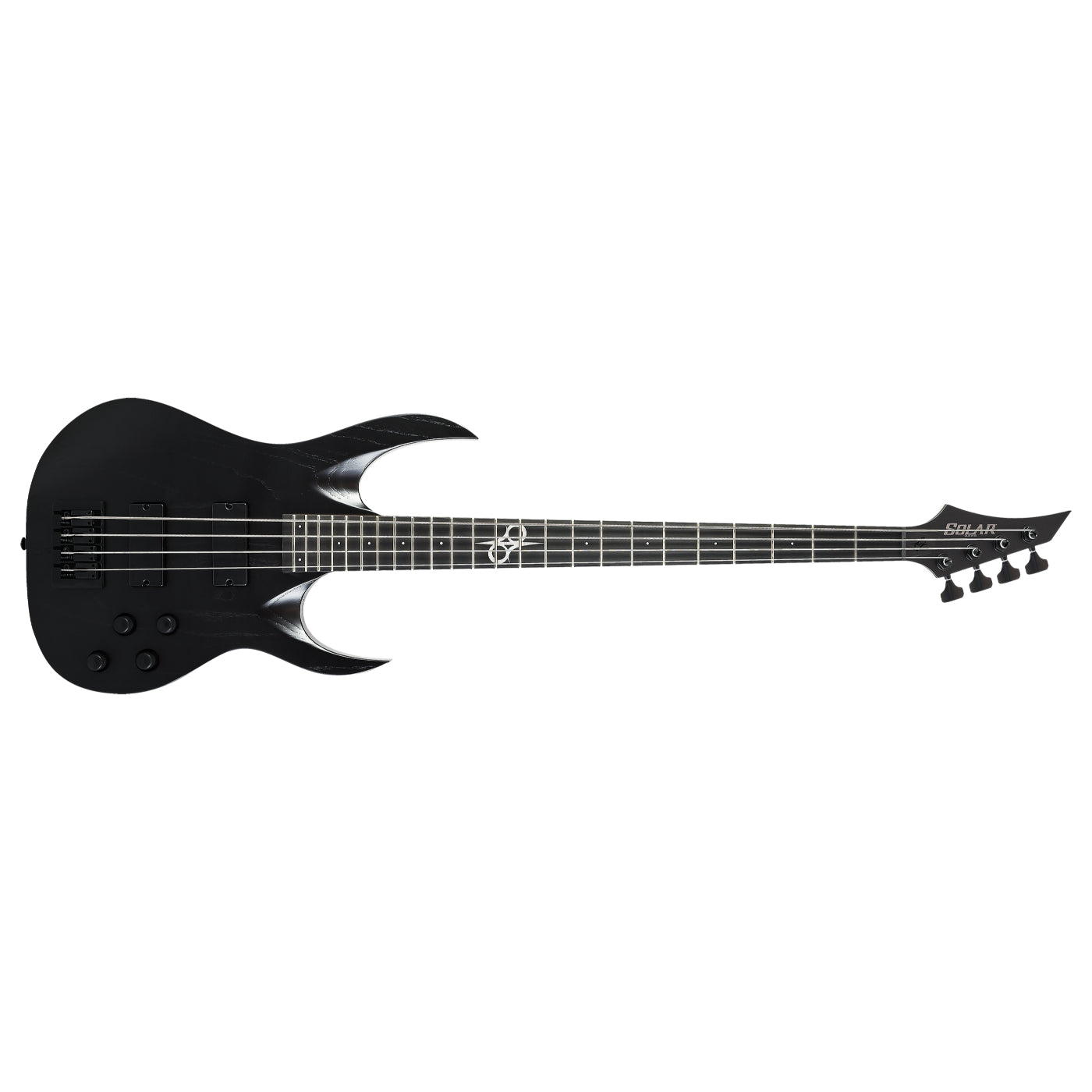 Solar AB2.4BOP SK 4-String Electric Bass - Black Open Pore Matte-Solar-Infinite Music