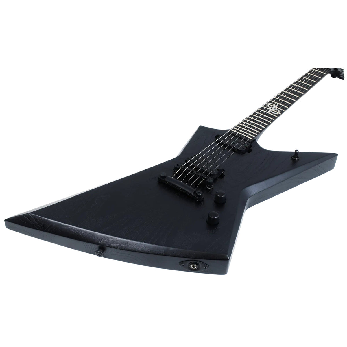 Solar E2.6BOP SK Electric Guitar - Black Open Pore w/- Gig Bag-Solar-Infinite Music