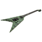 Solar V1.6AOP Canibalismo Electric Guitar - Army Green Open Pore w/-Gig Bag-Solar-Infinite Music