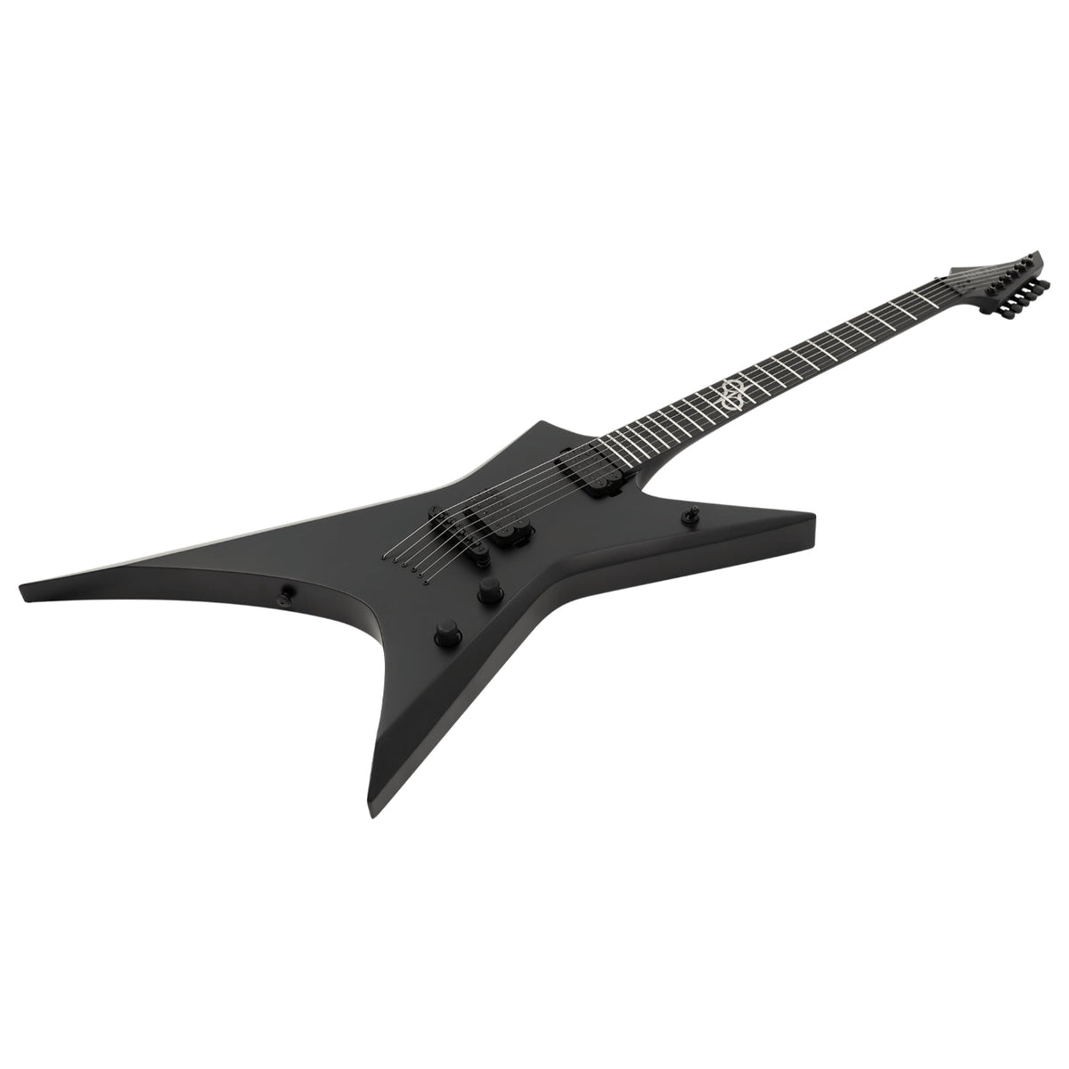 Solar X2.6C Electric Guitar - Carbon Black Matte w/- Hard Case-Solar-Infinite Music