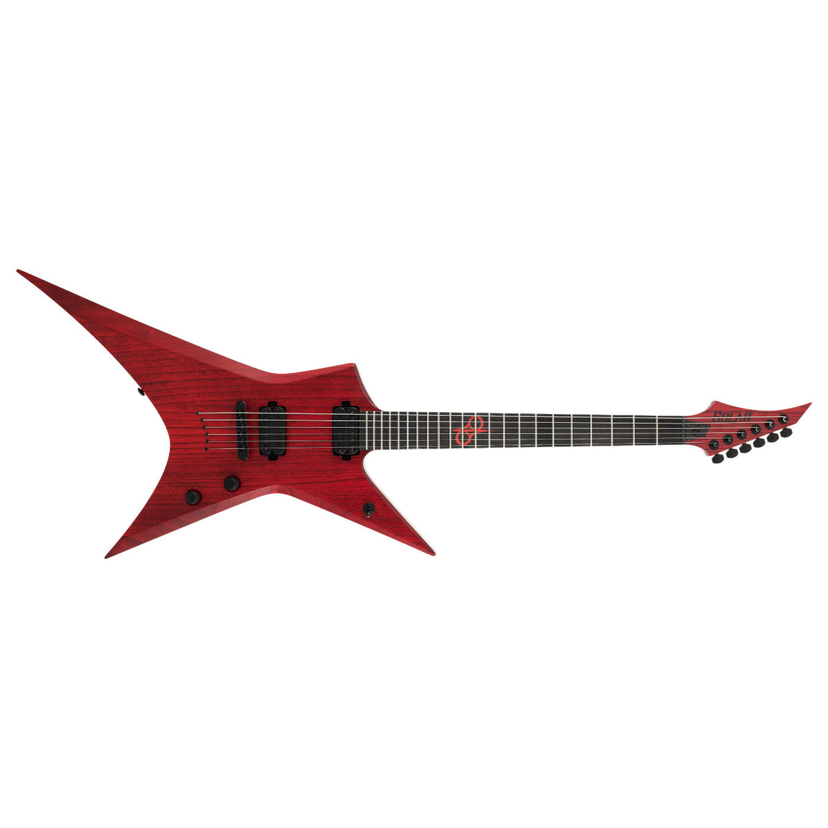 Solar X2.6ROP+ Electric Guitar - Red Open Pore Matte w/- Hard Case -SIGNED By OLA-Solar-Infinite Music