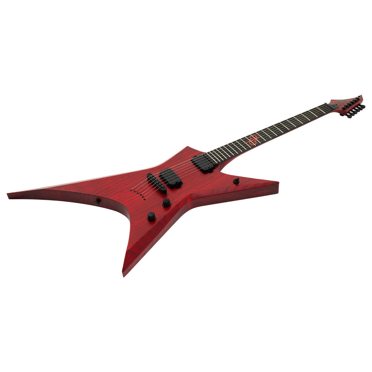 Solar X2.6ROP+ Electric Guitar - Red Open Pore Matte w/- Hard Case -SIGNED By OLA-Solar-Infinite Music
