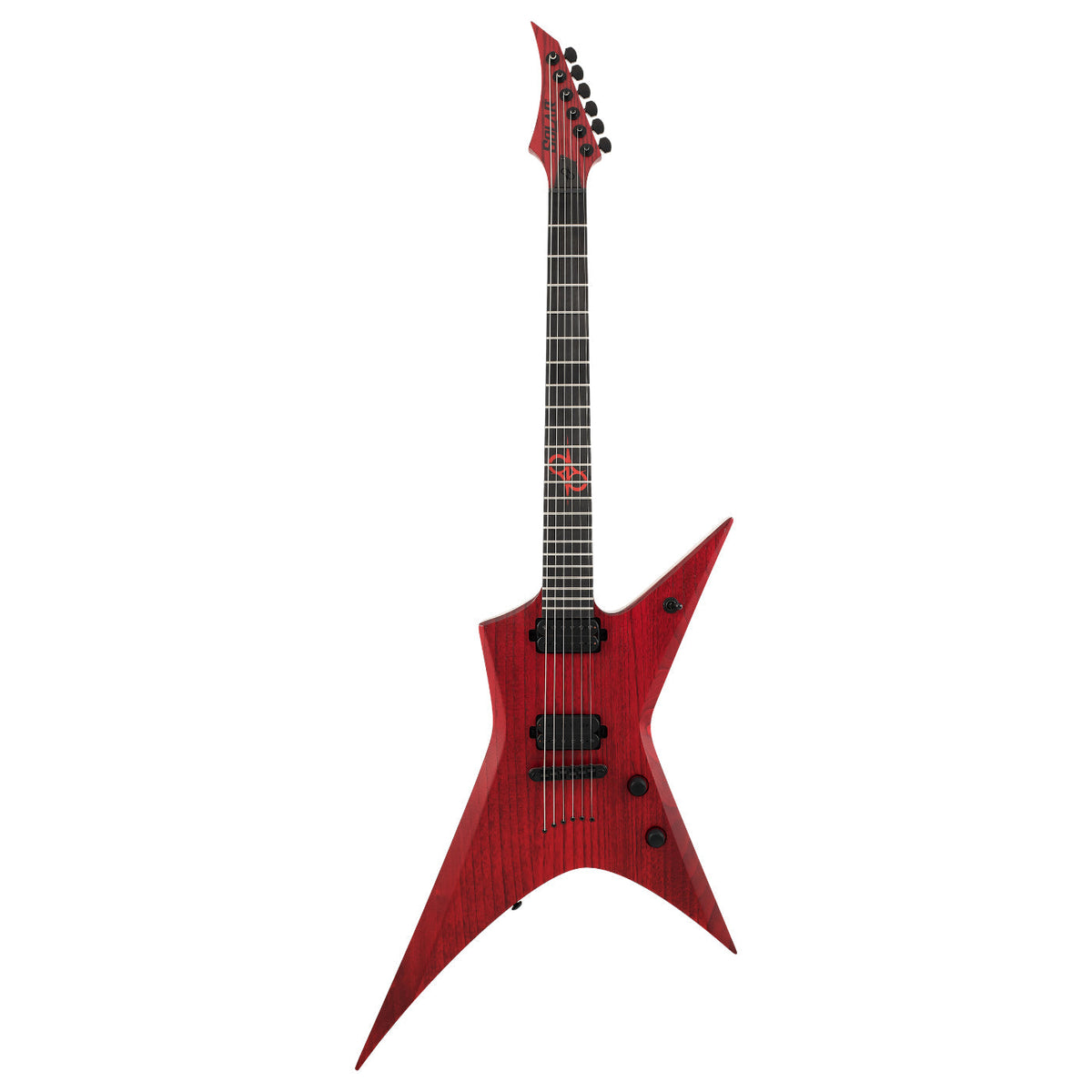 Solar X2.6ROP+ Electric Guitar - Red Open Pore Matte w/- Hard Case -SIGNED By OLA-Solar-Infinite Music