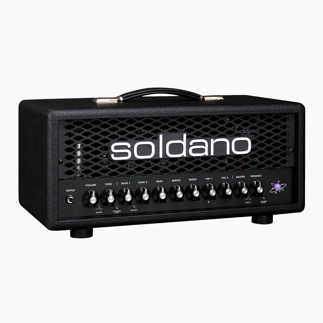 Soldano Astro-20 3 CHANNEL ALL-TUBE HEAD – 20 WATTS – 4 GALAXY – IR EQUIPPED-Soldano-Infinite Music