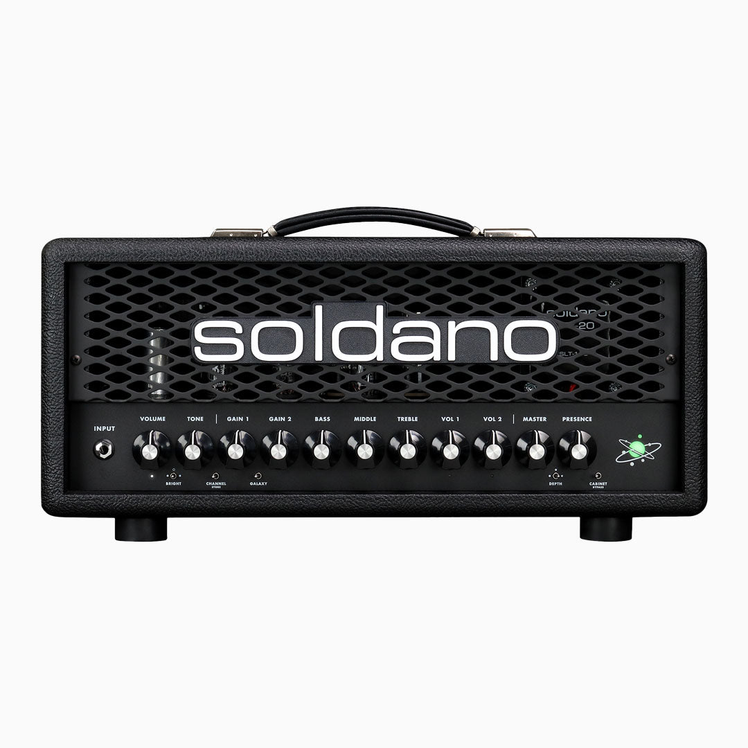 Soldano Astro-20 3 CHANNEL ALL-TUBE HEAD – 20 WATTS – 4 GALAXY – IR EQUIPPED-Soldano-Infinite Music