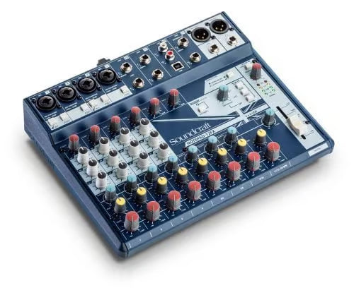 Soundcraft Notepad 12FX Compact 12-Channel PA Mixer with USB and FX-Soundcraft by HARMAN-Infinite Music
