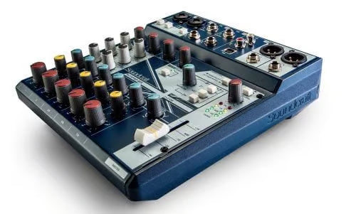Soundcraft Notepad 8FX Compact 8-Channel PA Mixer with USB and FX-Soundcraft by HARMAN-Infinite Music
