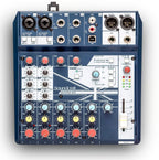 Soundcraft Notepad 8FX Compact 8-Channel PA Mixer with USB and FX-Soundcraft by HARMAN-Infinite Music