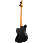 Spira Guitars J-400 MBK BAR BARITONE 27"-Scale Electric Guitar - EB Satin Black-Spira-Infinite Music