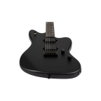 Spira Guitars J-400 MBK BAR BARITONE 27"-Scale Electric Guitar - EB Satin Black-Spira-Infinite Music