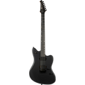 Spira Guitars J-400 MBK BAR BARITONE 27"-Scale Electric Guitar - EB Satin Black-Spira-Infinite Music