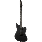Spira Guitars J-400 MBK BAR BARITONE 27"-Scale Electric Guitar - EB Satin Black-Spira-Infinite Music