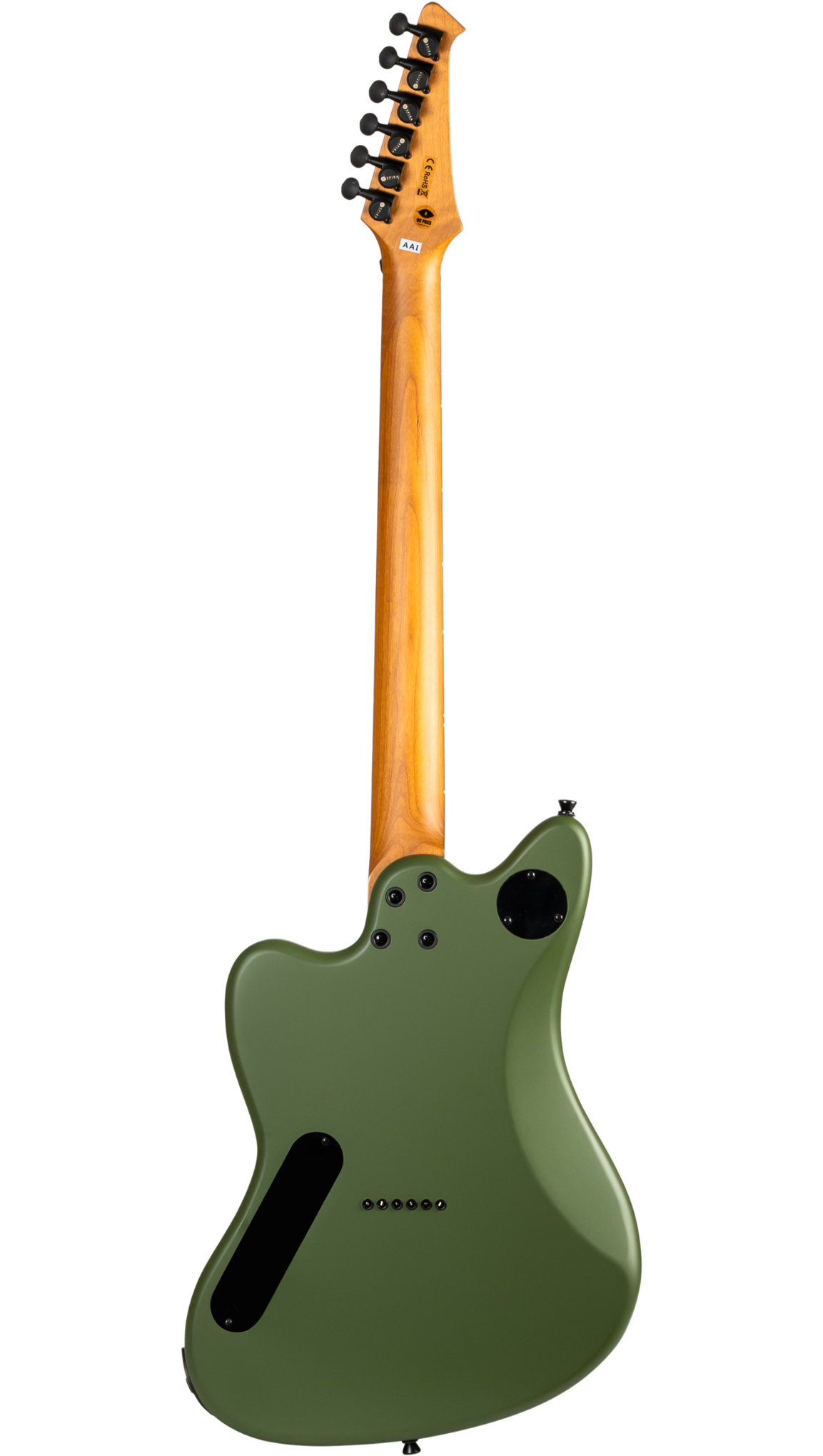Spira Guitars J-400 MGR Electric Guitar EB - Satin Dark Green-Spira-Infinite Music