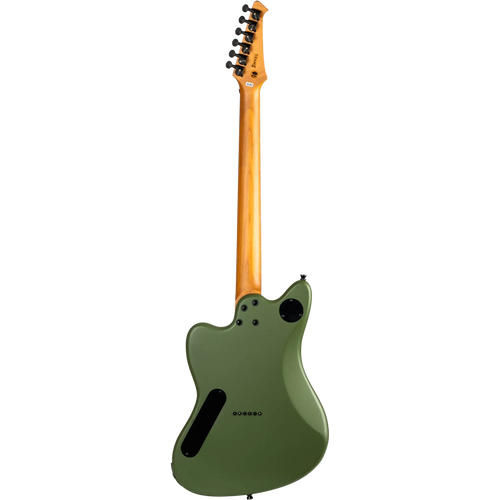 Spira Guitars J-400 MGR Electric Guitar EB - Satin Dark Green-Spira-Infinite Music