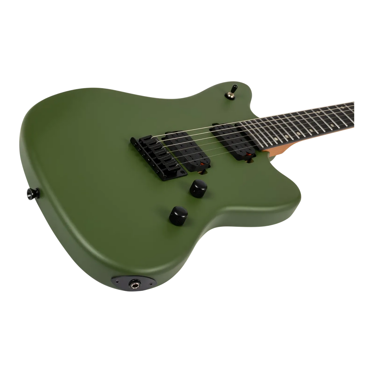Spira Guitars J-400 MGR Electric Guitar EB - Satin Dark Green-Spira-Infinite Music
