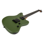 Spira Guitars J-400 MGR Electric Guitar EB - Satin Dark Green-Spira-Infinite Music