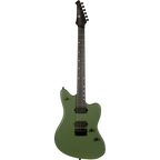 Spira Guitars J-400 MGR Electric Guitar EB - Satin Dark Green-Spira-Infinite Music