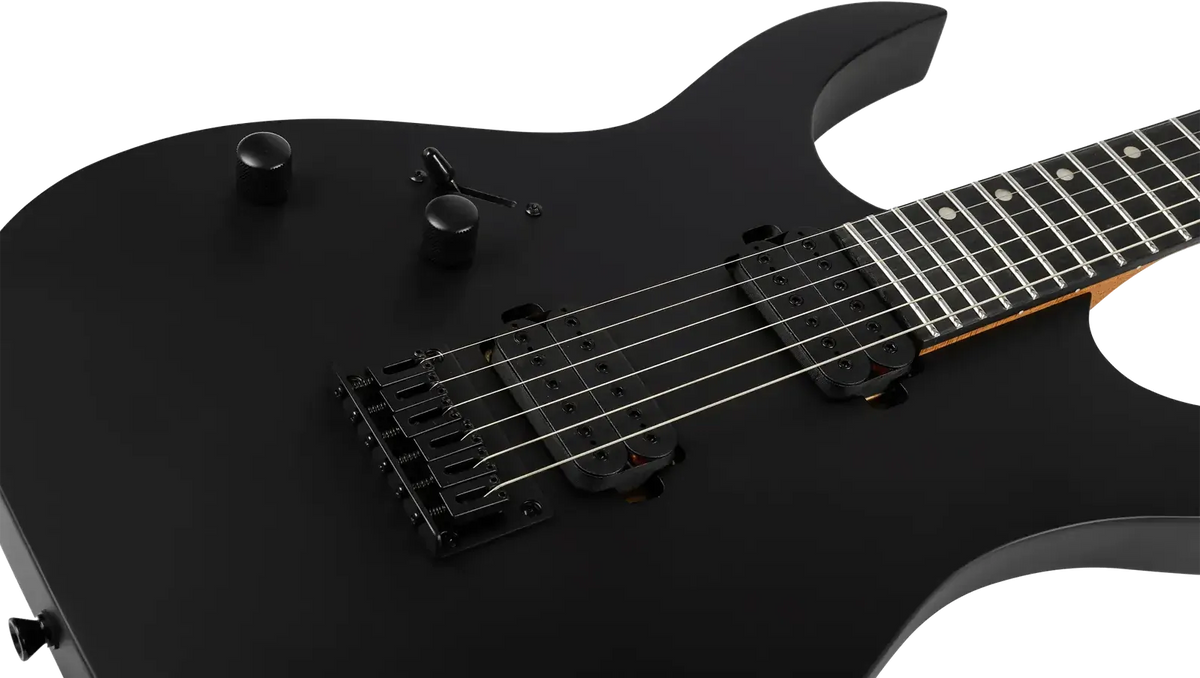 Spira Guitars S-400 MBK LEFT-HANDED Electric Guitar EB - Satin Black-Spira-Infinite Music