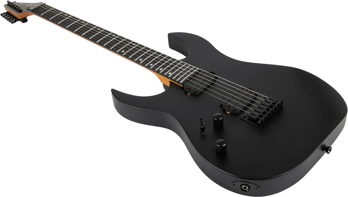 Spira Guitars S-400 MBK LEFT-HANDED Electric Guitar EB - Satin Black-Spira-Infinite Music