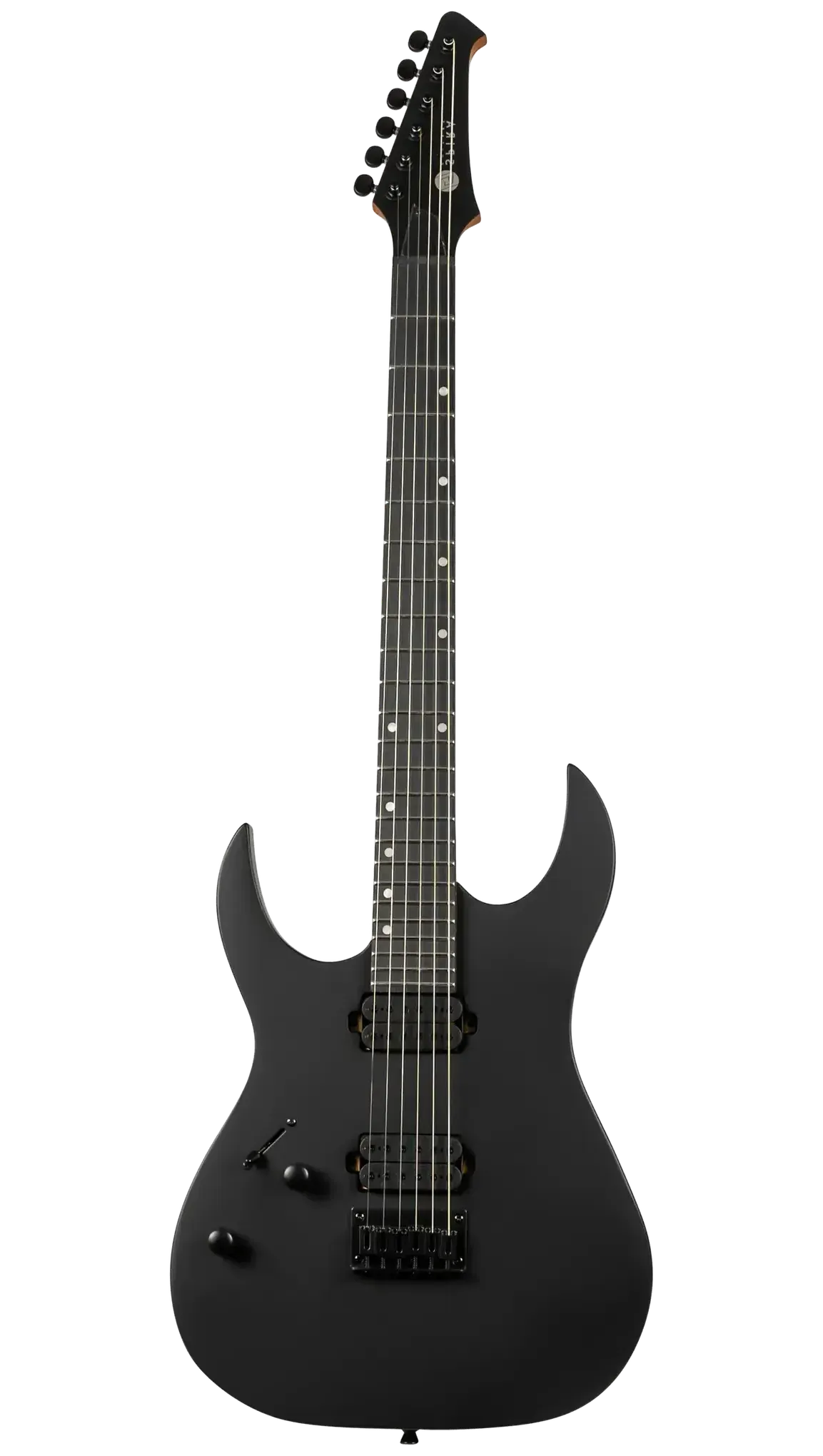 Spira Guitars S-400 MBK LEFT-HANDED Electric Guitar EB - Satin Black-Spira-Infinite Music