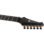 Spira Guitars T-400 MBK BAR BARITONE 27"-Scale Electric Guitar EB - Satin Black-Spira-Infinite Music
