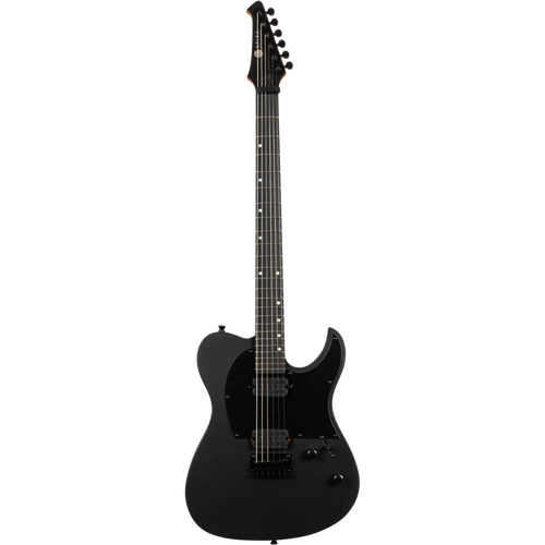 Spira Guitars T-400 MBK BAR BARITONE 27"-Scale Electric Guitar EB - Satin Black-Spira-Infinite Music