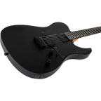 Spira Guitars T-400 MBK Electric Guitar EB - Satin Black-Spira-Infinite Music