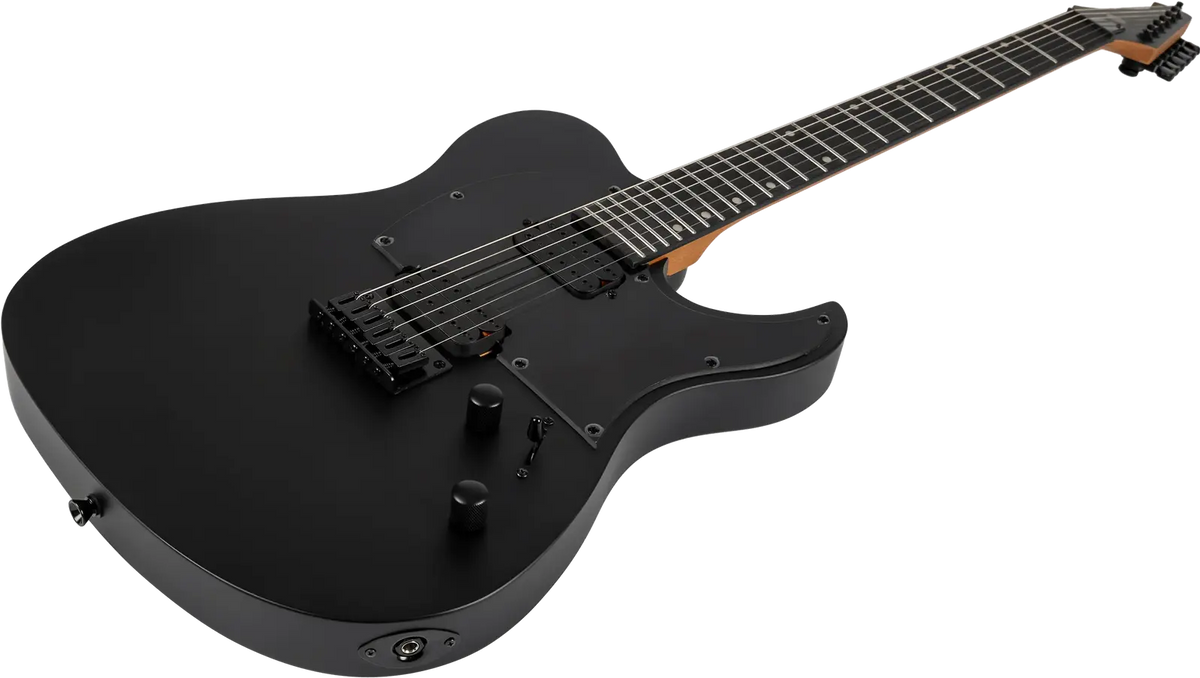 Spira Guitars T-400 MBK Electric Guitar EB - Satin Black-Spira-Infinite Music