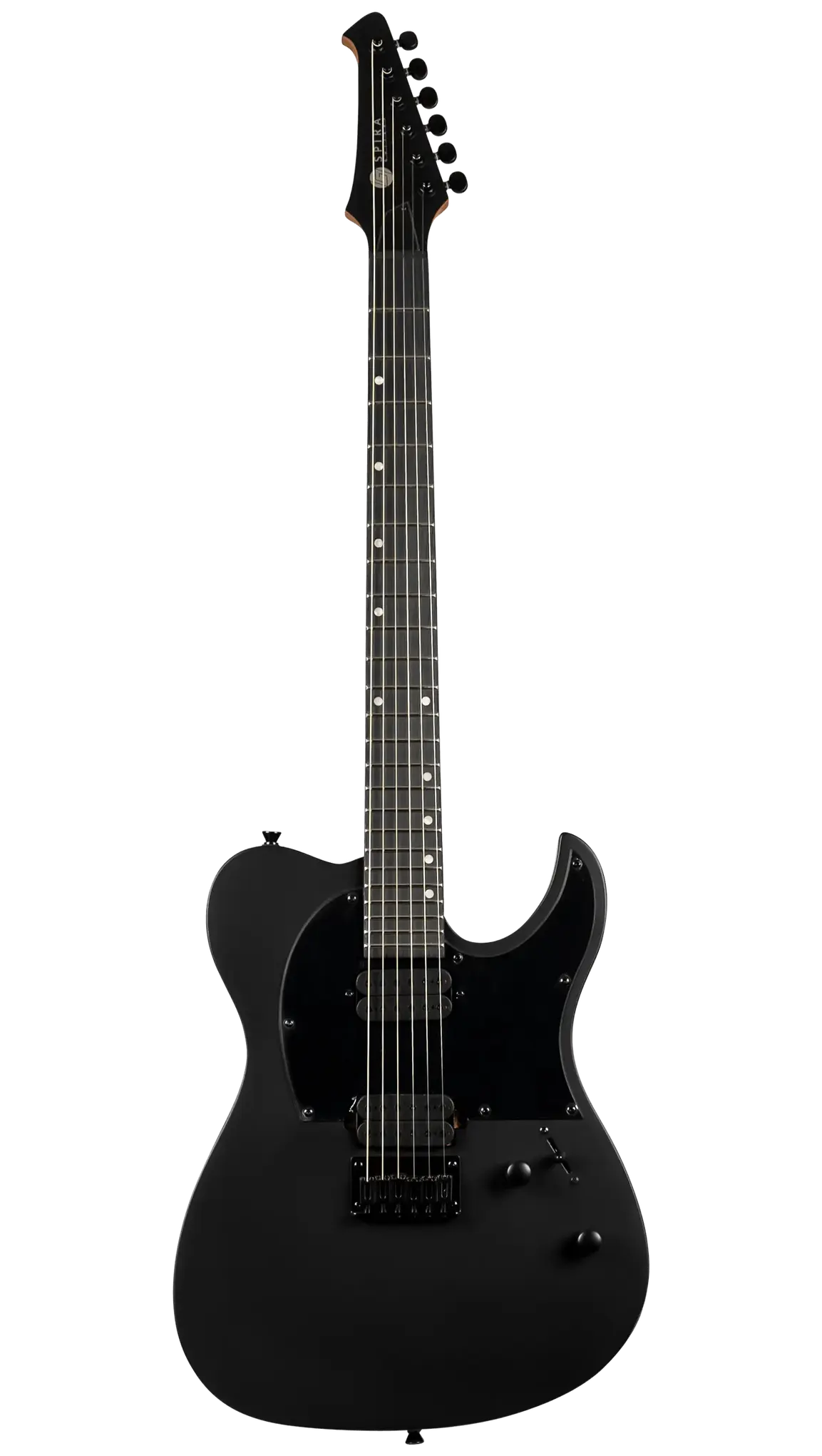 Spira Guitars T-400 MBK Electric Guitar EB - Satin Black-Spira-Infinite Music