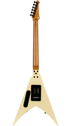 Spira Guitars V-420 AWH Electric Guitar EB - Antique White w/ Pinstripes-Spira-Infinite Music