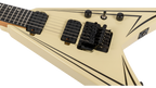 Spira Guitars V-420 AWH Electric Guitar EB - Antique White w/ Pinstripes-Spira-Infinite Music