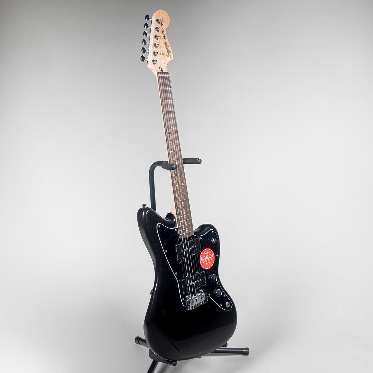 Squier Affinity Series Jazzmaster Electric Guitar - Metallic Black-Squier-Infinite Music