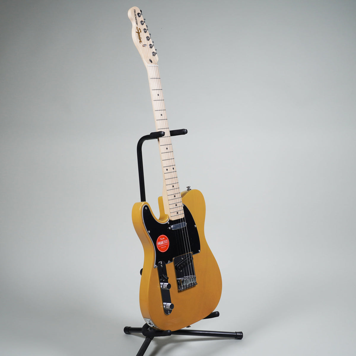 Squier Affinity Series Left Handed Telecaster Electric Guitar - Butterscotch Blonde-Squier-Infinite Music