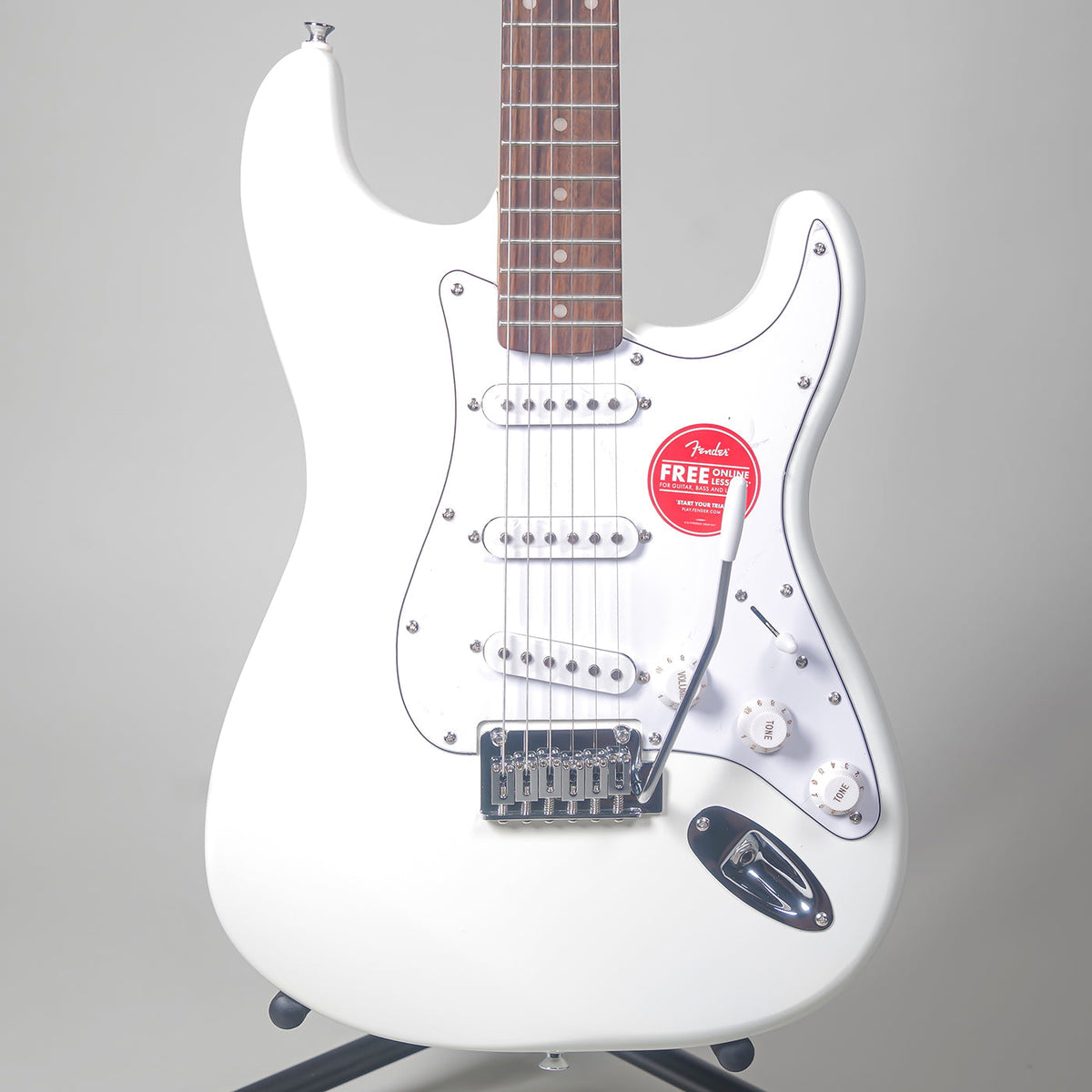Squier Affinity Series Stratocaster Electric Guitar - Olympic White-Squier-Infinite Music