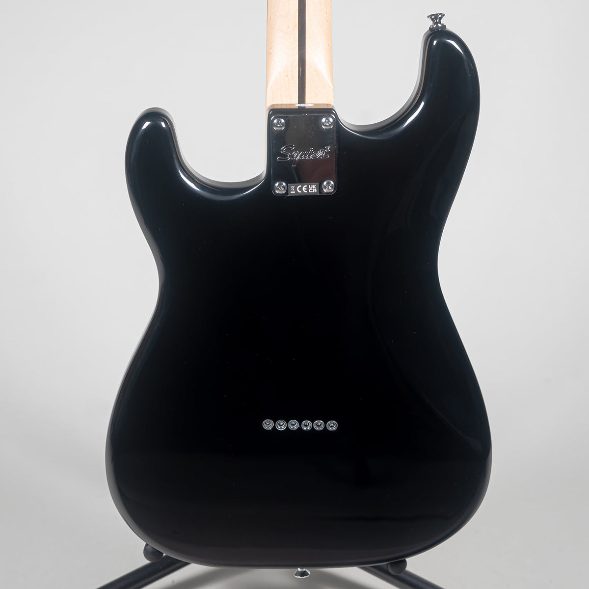 Squier Affinity Series Stratocaster H HT Electric Guitar - Black-Squier-Infinite Music