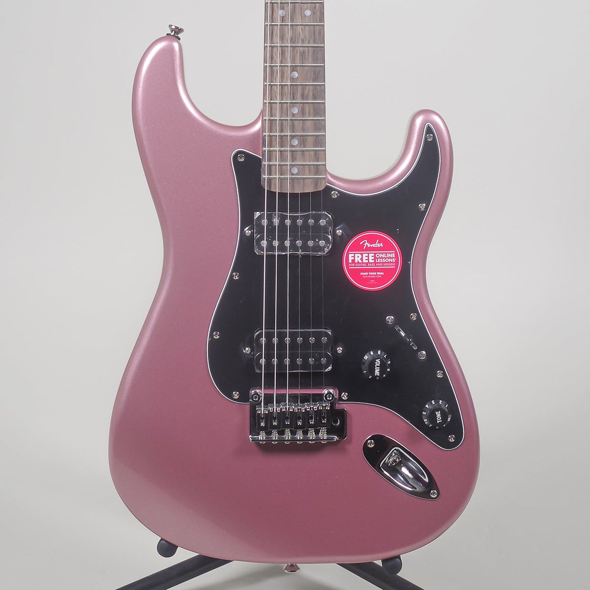 Squier Affinity Series Stratocaster HH Electric Guitar - Burgundy Mist-Squier-Infinite Music
