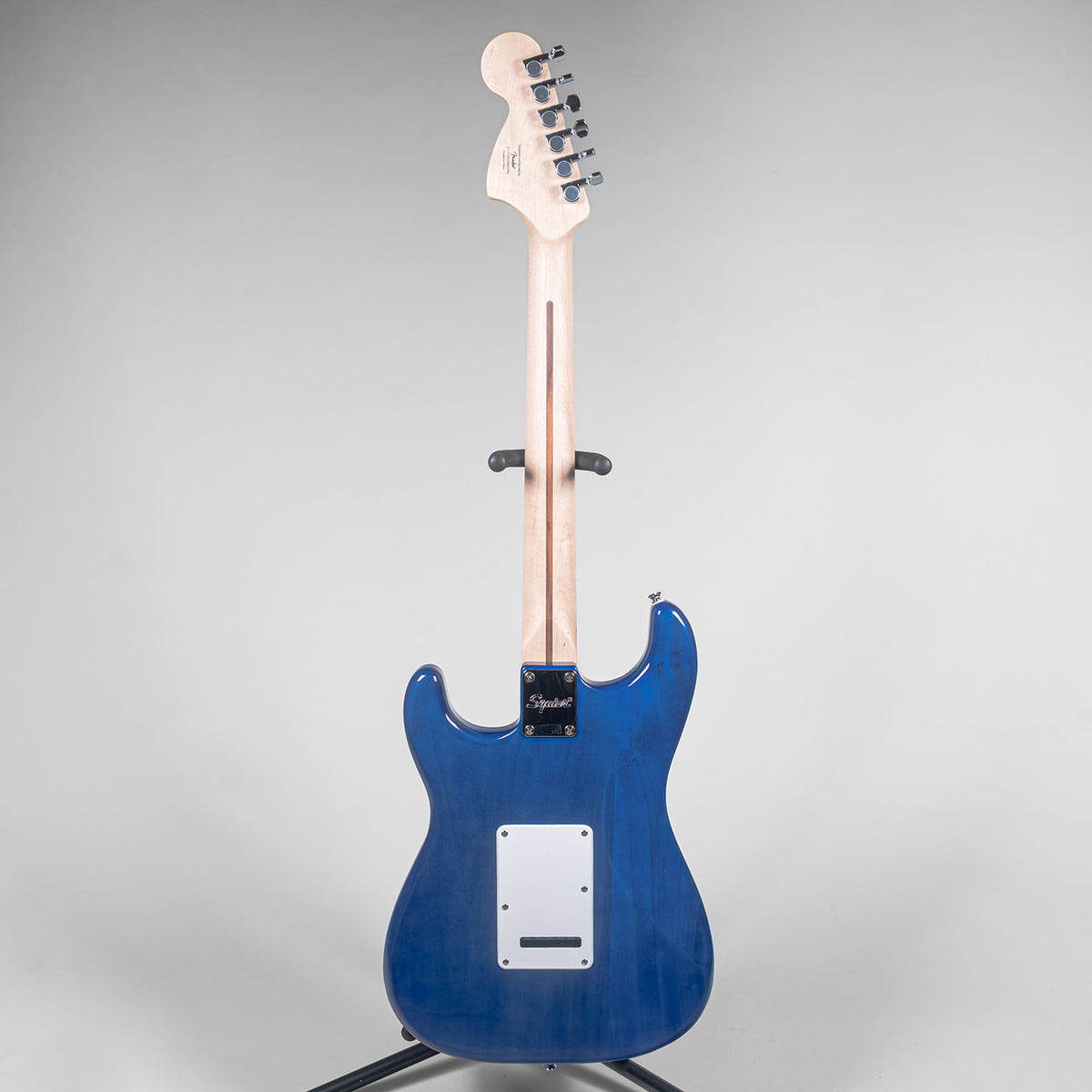 Squier Affinity Series Stratocaster QMT Electric Guitar - Sapphire Blue-Squier-Infinite Music