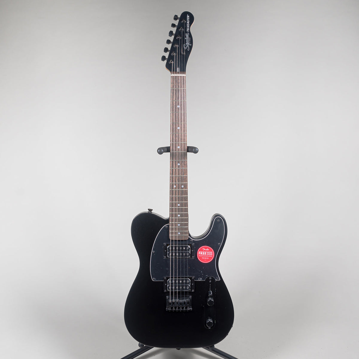 Squier Affinity Series Telecaster HH Electric Guitar - Metallic Black-Squier-Infinite Music