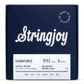 Stringjoy 9-42 Balanced Super Light Gauge Signatures - Nickel Wound Electric Guitar Strings-Stringjoy-Infinite Music