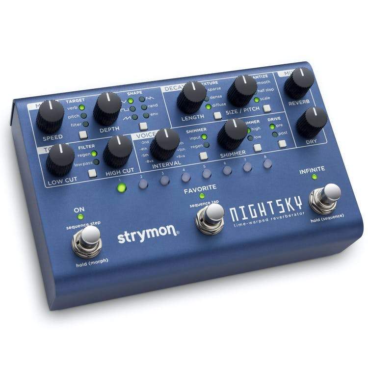 Strymon NightSky Time-Warped Reverberator Guitar Pedal-Strymon-Infinite Music