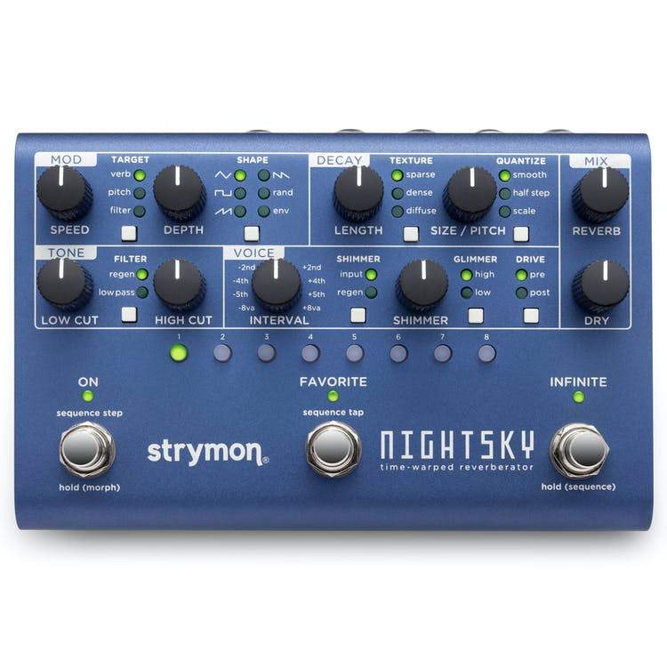 Strymon NightSky Time-Warped Reverberator Guitar Pedal-Strymon-Infinite Music
