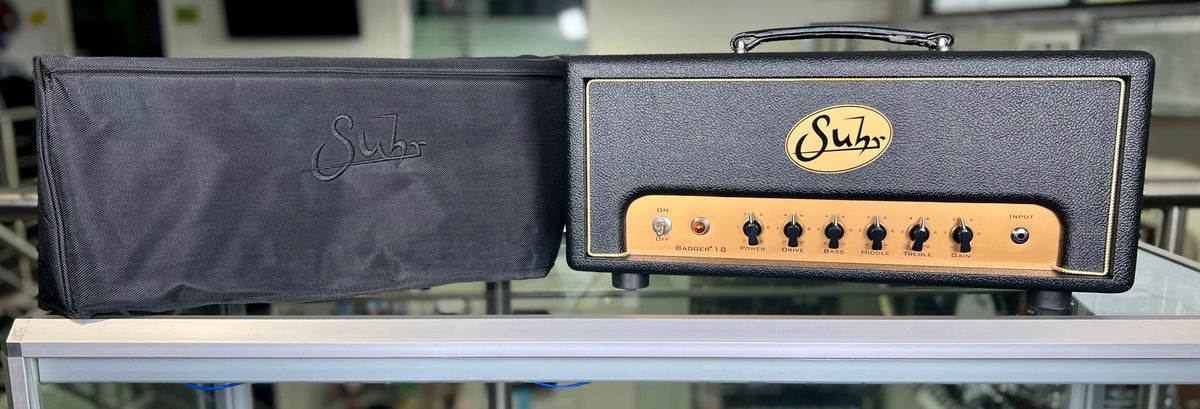 Suhr Badger 18 MK1 Valve Head w- Padded Cover ( Pre Owned )-Suhr-Infinite Music