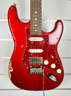 Suhr Dealer Select Classic Antique HSS - Roasted Flame Maple Neck / Rosewood FB - Candy Apple Red W/- Hard Case-Suhr-Infinite Music