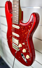 Suhr Dealer Select Classic Antique HSS - Roasted Flame Maple Neck / Rosewood FB - Candy Apple Red W/- Hard Case-Suhr-Infinite Music