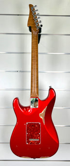 Suhr Dealer Select Classic Antique HSS - Roasted Flame Maple Neck / Rosewood FB - Candy Apple Red W/- Hard Case-Suhr-Infinite Music