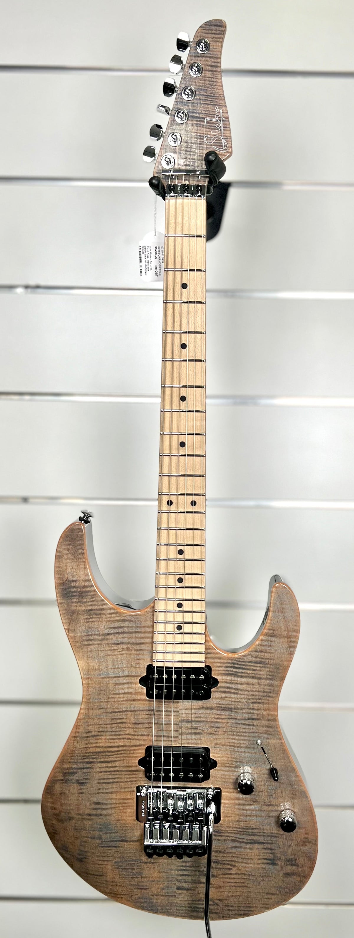 Suhr Modern Pro HH Floyd Rose - Trans Denim Blue Slate - W/ G&G Hard case ( Pre Owned)-Suhr-Infinite Music